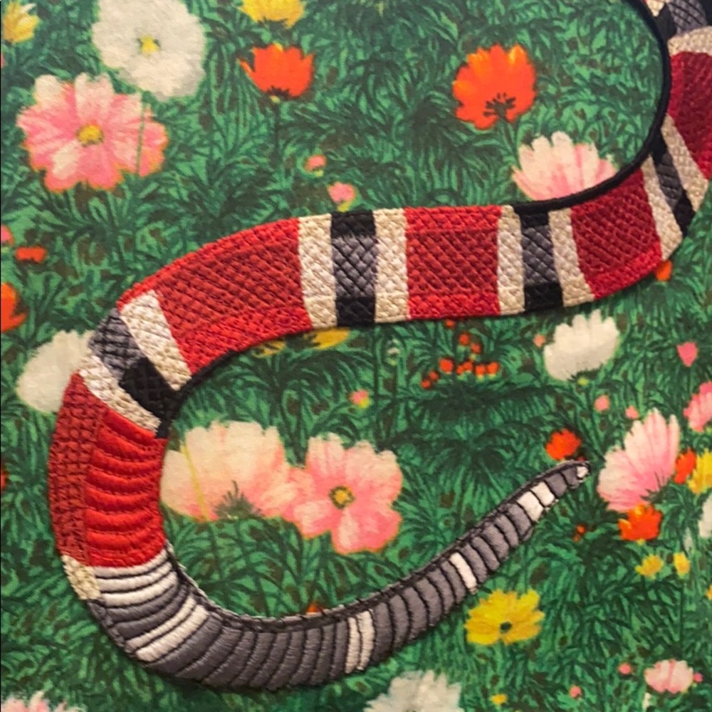 Gucci printed cotton jersey cyan rainbow - Picture 10 of 15